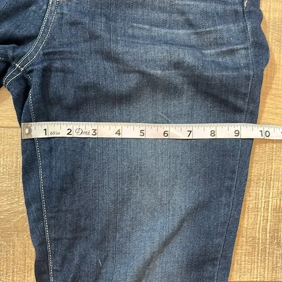 Paige jeans darker denim hoxton ankle stretchy skinny jeans 26 - Picture 13 of 15